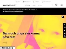 Sites similar to kulturradet.se
