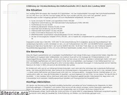 Sites similar to kulturrat-gegen-kuerzungen.de