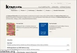 Sites similar to kulturrat.at