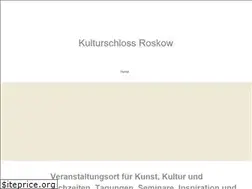 Sites similar to kulturschloss-roskow.de
