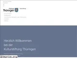 Sites similar to kulturstiftung-thueringen.de