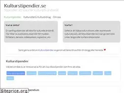 Sites similar to kulturstipendier.se