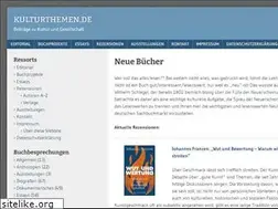 Sites similar to kulturthemen.de
