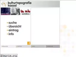 Sites similar to kulturtopografie-kassel.de