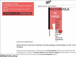 Sites similar to kulturvolk.de