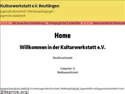 Sites similar to kulturwerkstatt.de