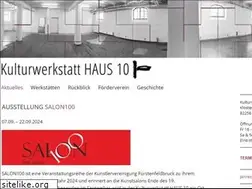 Sites similar to kulturwerkstatthaus10.de