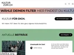 Sites similar to kulturzueri.ch
