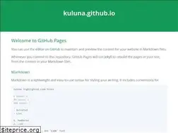 Sites similar to kuluna.github.io