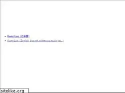 Sites similar to kumi-log.com