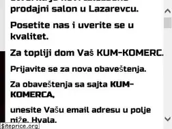 Sites similar to kumkomerc.rs