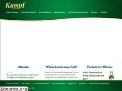 Sites similar to kumpf-saft.de