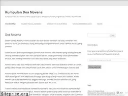 Sites similar to kumpulandoanovena.wordpress.com