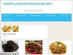 Sites similar to kumpulanresepmasakan.info