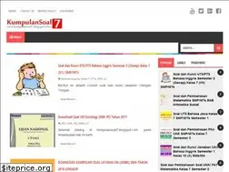Sites similar to kumpulansoal7.blogspot.com
