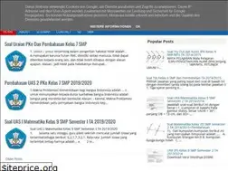 Sites similar to kumpulansoalsmpn.blogspot.com