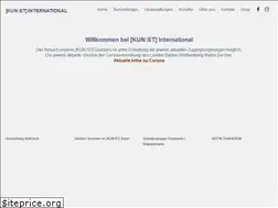 Sites similar to kun-st-international.de
