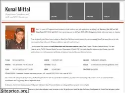 Sites similar to kunalmittal.in