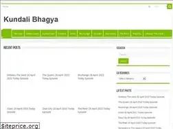 Sites similar to kundalibhagya.co