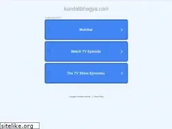 Sites similar to kundalibhagya.com