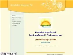 Sites similar to kundaliniyogaforall.com