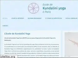 Sites similar to kundaliniyogaparis.com