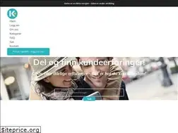 Sites similar to kundeerfaringer.no