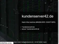 Sites similar to kundenserver42.de