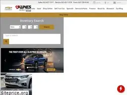 Sites similar to kunescountrychev.com