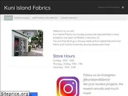 Sites similar to kuniislandfabrics.weebly.com