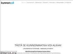 Sites similar to kunnonsali.fi