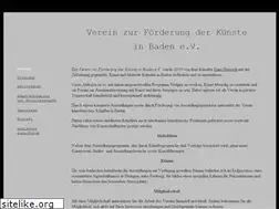 Sites similar to kunst-baden.de