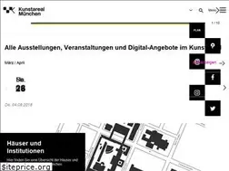 Sites similar to kunstareal.de