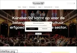 Sites similar to kunsten92.nl