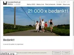 Sites similar to kunstenfestivalwatou.be