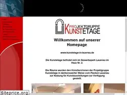 Sites similar to kunstetage-in-lauenau.de