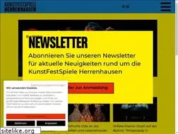 Sites similar to kunstfestspiele.de
