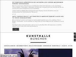 Sites similar to kunsthalle-muc.de