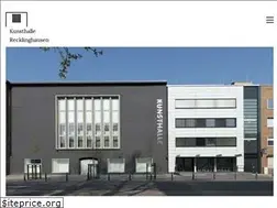 Sites similar to kunsthalle-recklinghausen.de