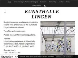 Sites similar to kunsthallelingen.de