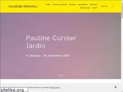 Sites similar to kunsthallewinterthur.ch
