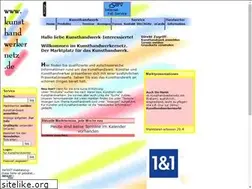 Sites similar to kunsthandwerkernetz.de