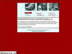 Sites similar to kunstkritik.org