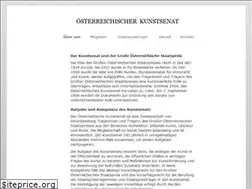 Sites similar to kunstsenat.at