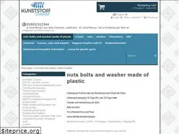 Sites similar to kunststoffschraube.de