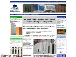 Sites similar to kunststoffzaun.net