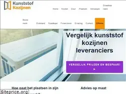 Sites similar to kunststofkozijnen.nl