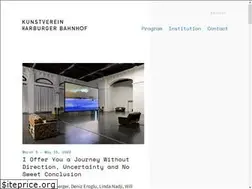Sites similar to kunstvereinharburgerbahnhof.de