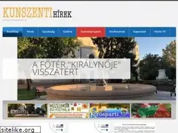 Sites similar to kunszentihirek.hu