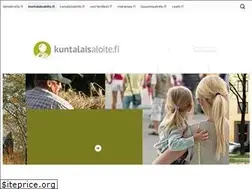 Sites similar to kuntalaisaloite.fi